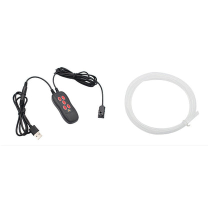 Fuente de alimentación USB para luz ambiental LED de consola central de automóvil