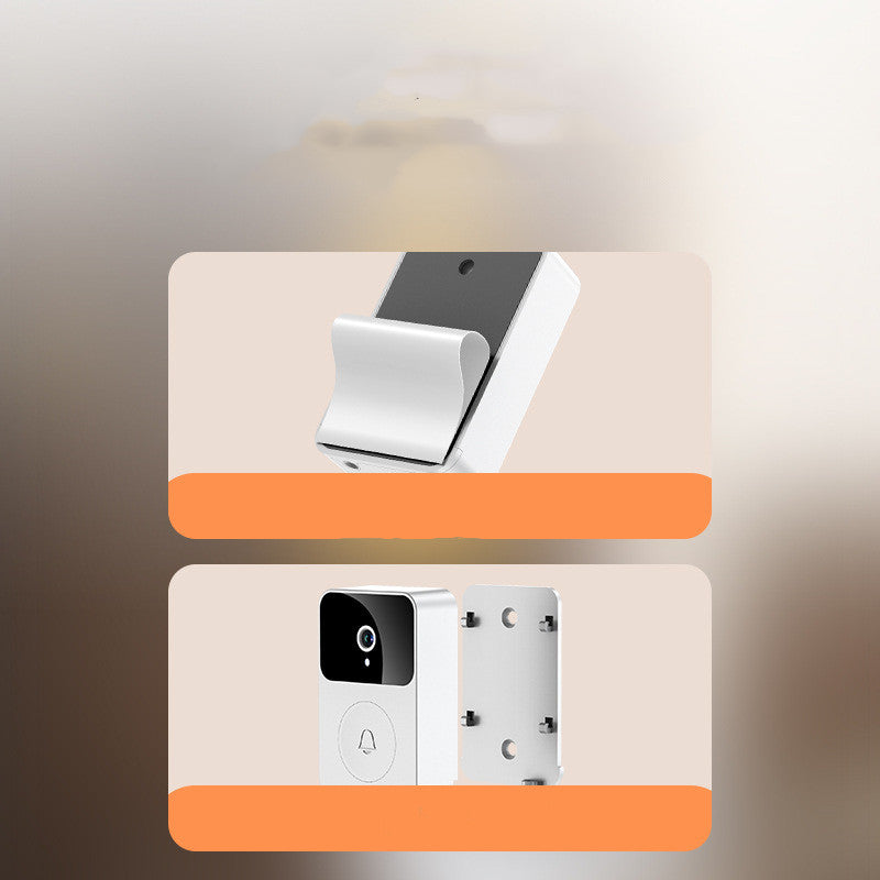 Timbre con video inteligente inalámbrico, monitor visual wifi para el hogar, cámara remota