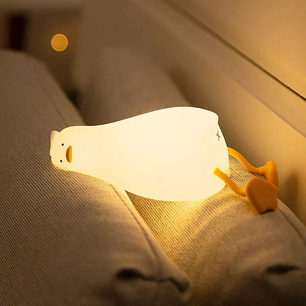 Luz de noche de pato 