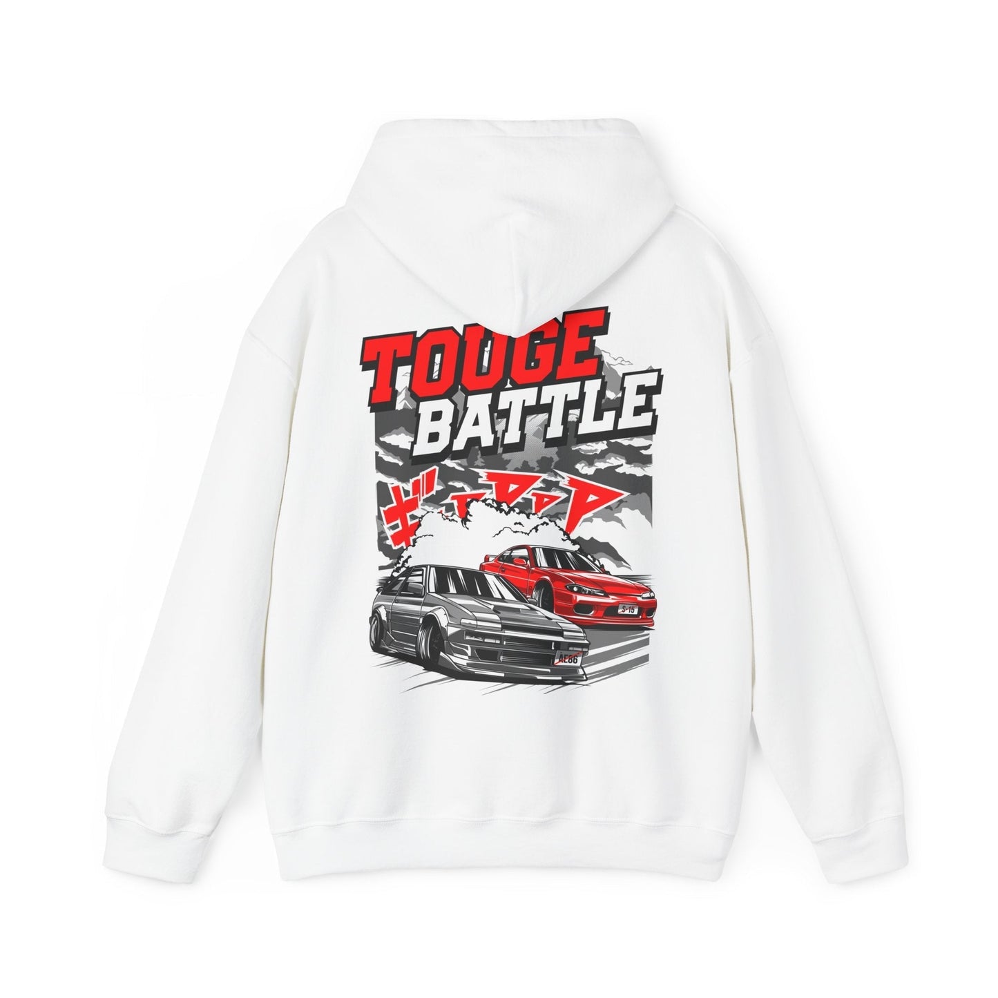 TOUGE BATTLE "AE86 VS S-15" GRAFIK-HOODIE
