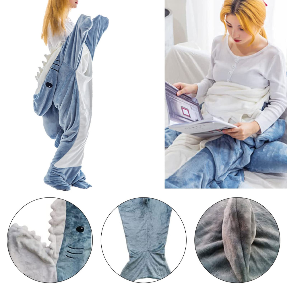 Kuscheldecke Sharkie