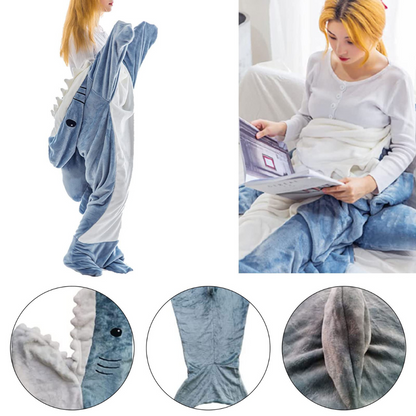 Kuscheldecke Sharkie