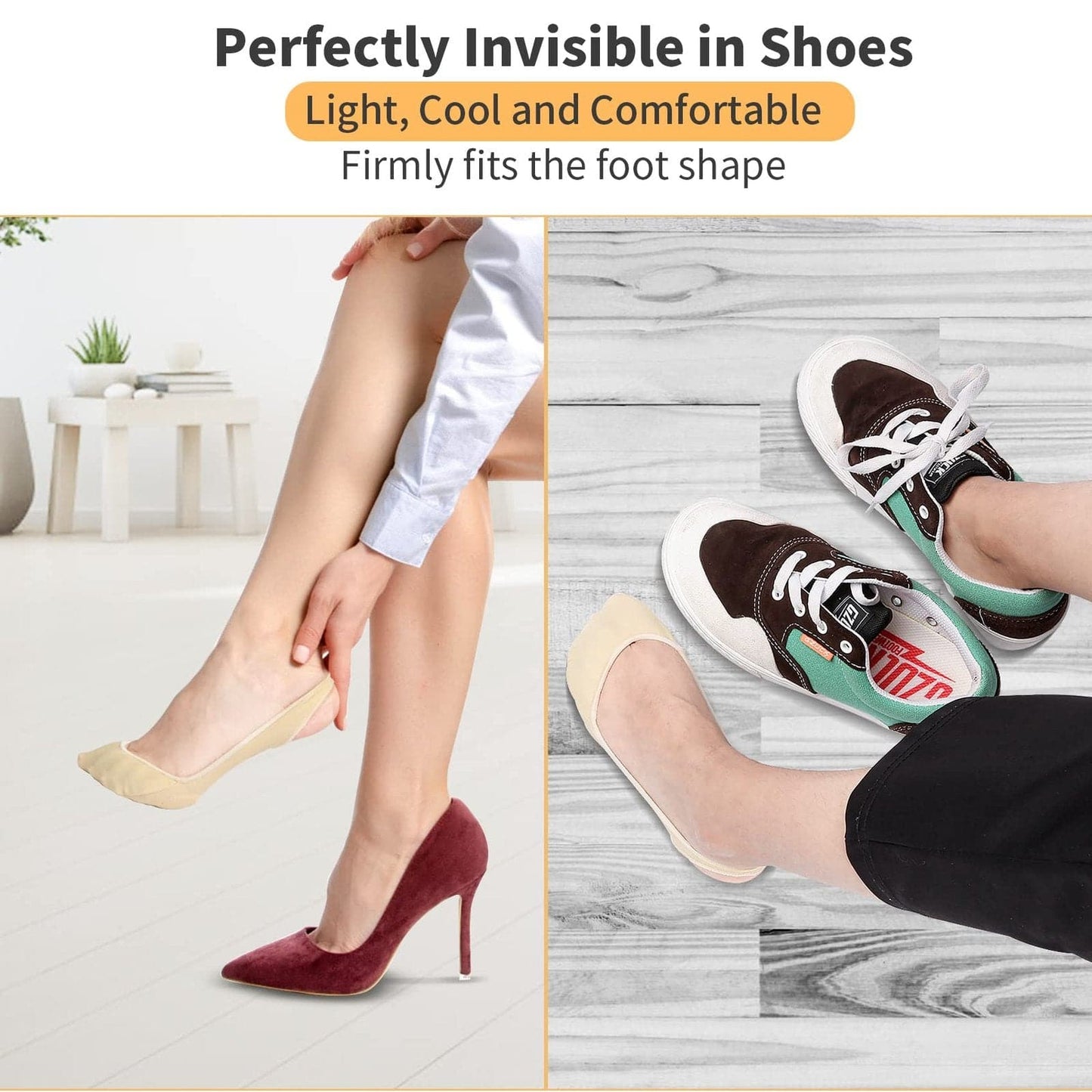 Ballenpolster im Socken-Stil für Damen 
