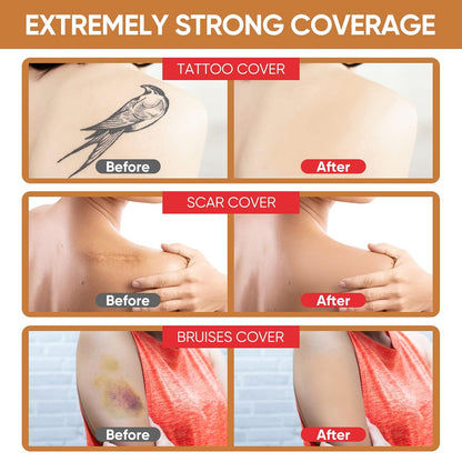 6-teiliges Tattoo- und Narben-Abdeckpflaster