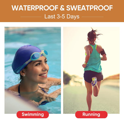 6-teiliges Tattoo- und Narben-Abdeckpflaster