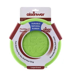 Disco volador de goma duradero para perros