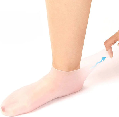 Feuchtigkeitsspendende Fußmaske Peeling-Silikonsocken Strandschutzsocken