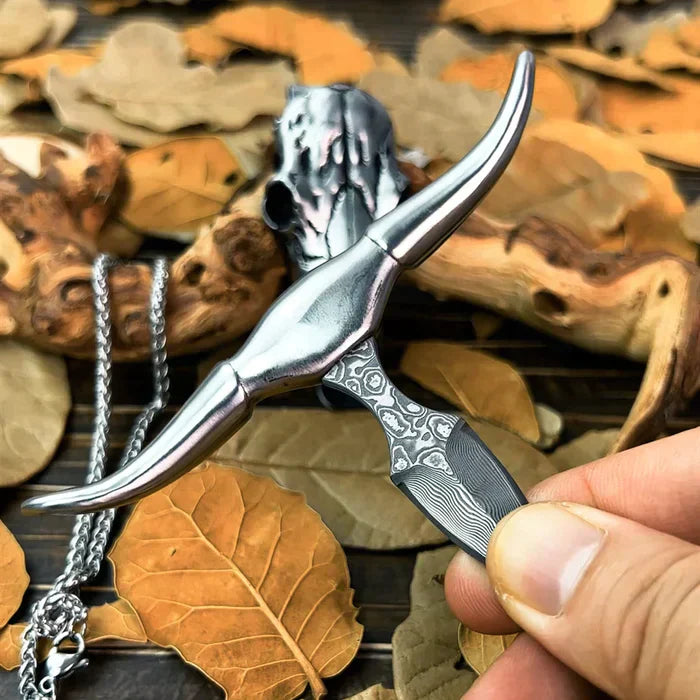 Hebilla de cinturón con forma de cuchillo secreto (talla unisex)
