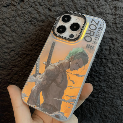 Zoro iPhone silicone crash-resistant phone case