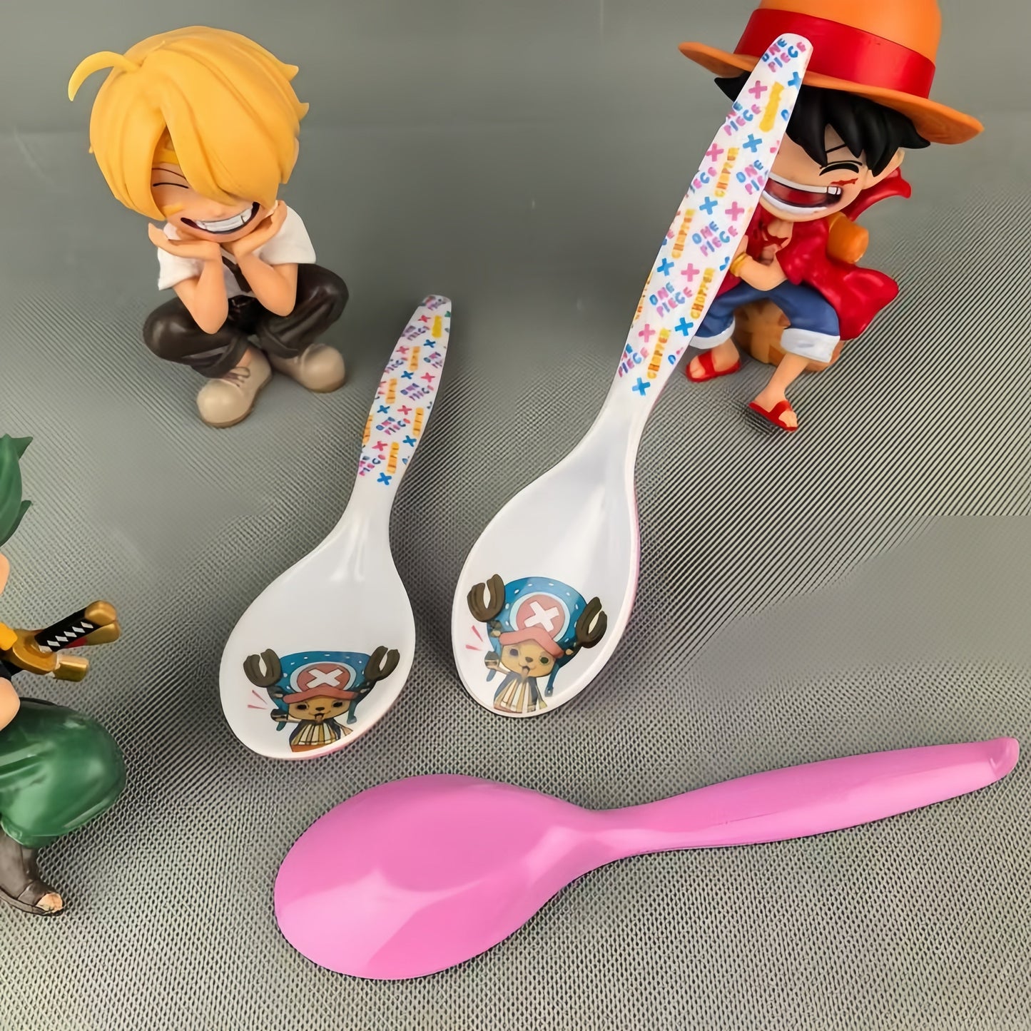 Tony Tony Chopper Anti-Ironing Long Handle Melamine Baby Spoon - Help Your baby Eat Happily