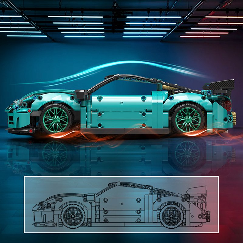 Ferngesteuerter R35 Godzilla 1189 Teile