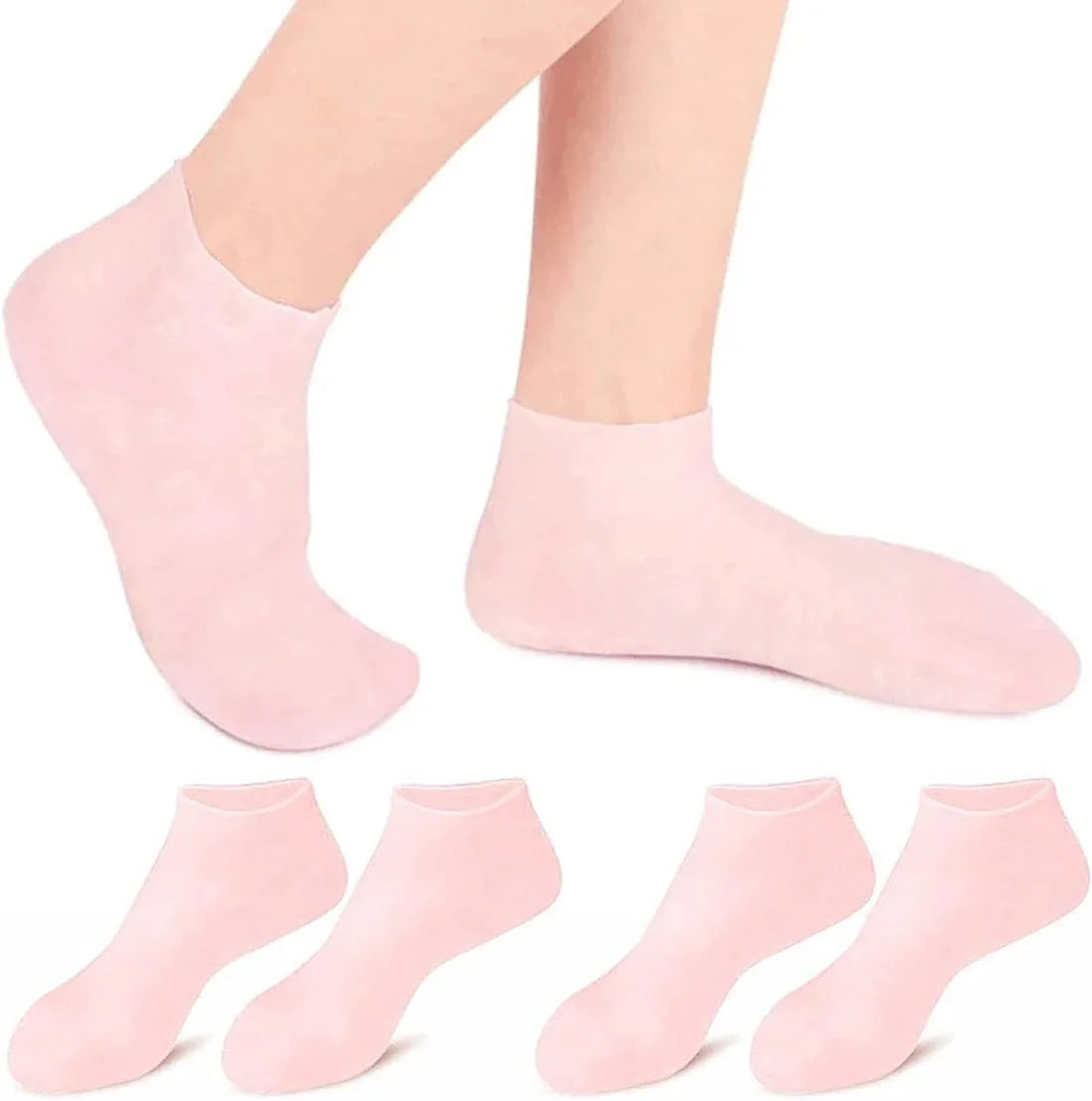 Feuchtigkeitsspendende Fußmaske Peeling-Silikonsocken Strandschutzsocken