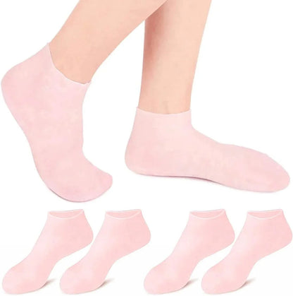 Feuchtigkeitsspendende Fußmaske Peeling-Silikonsocken Strandschutzsocken