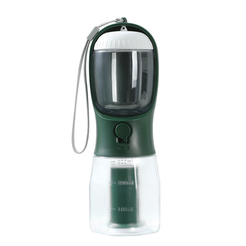 Taza de agua para perros, bebida, comida, bolsa de basura