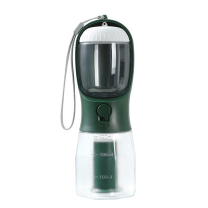 Taza de agua para perros, bebida, comida, bolsa de basura
