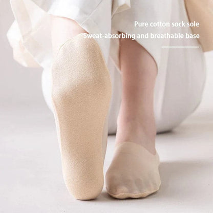 SOMMERVERKAUF 50 % RABATT🔥Unsichtbare Socken aus Eisseide-💝Mehr kaufen, mehr sparen
