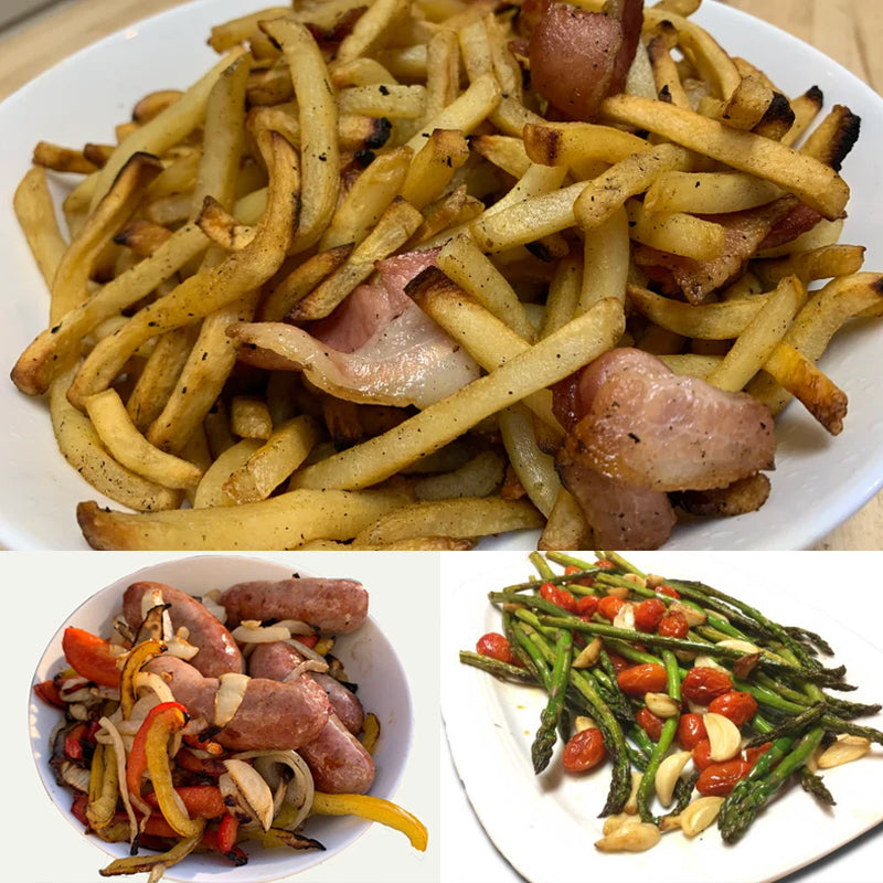 Cesta para parrilla de barbacoa