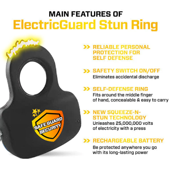 SafeGuard Extreme 28.000.000 Suptruck Knuckle Stun Grip