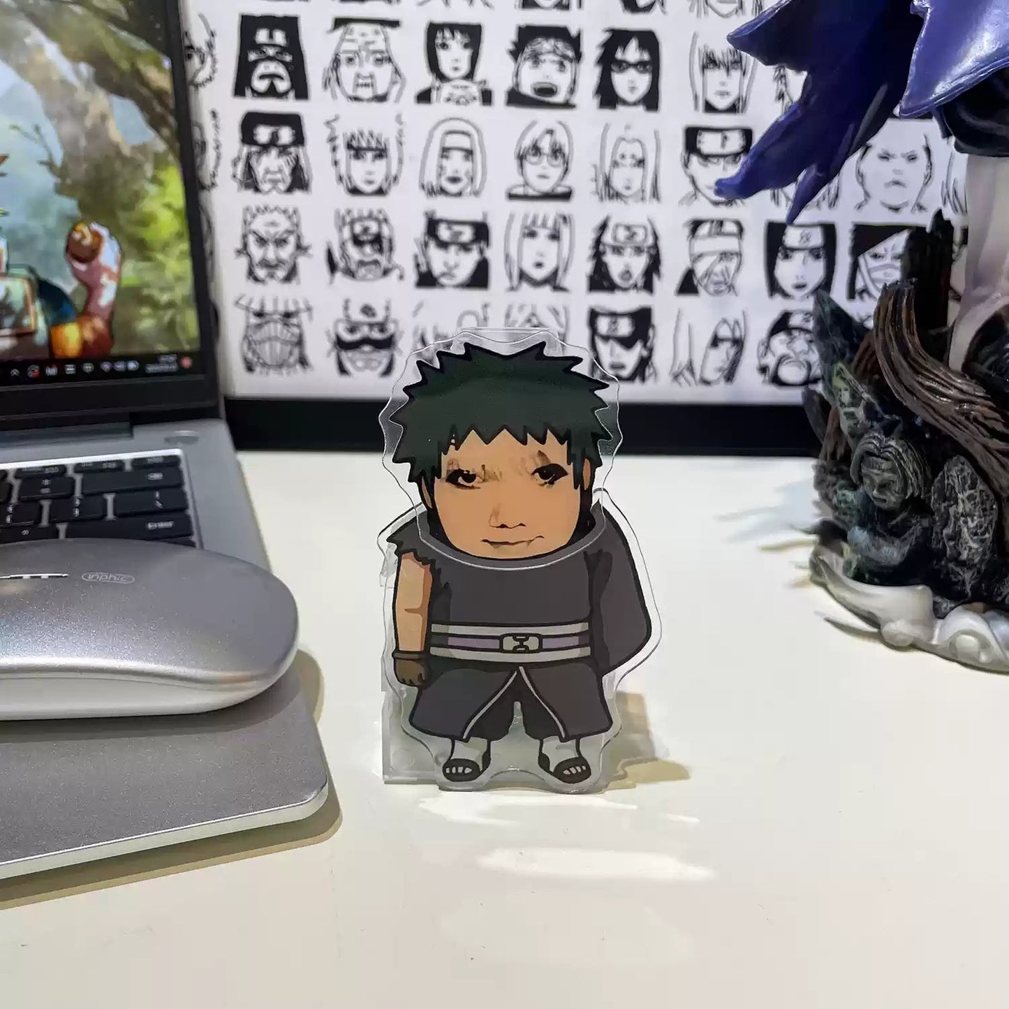 Sasuke/Kakashi/Obito Acrylic Shake head Desktop Car Ornament - Assemble and Enjoy the Fun