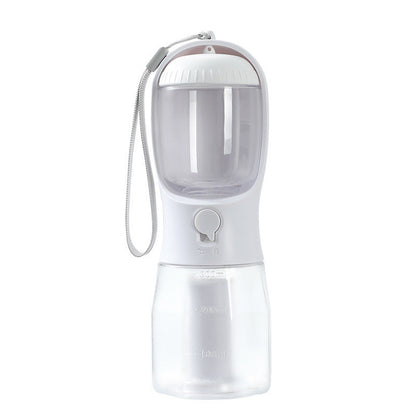 Taza de agua para perros, bebida, comida, bolsa de basura