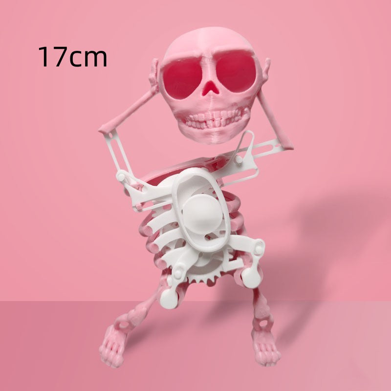 Tanzender Totenkopf 3D-Modell