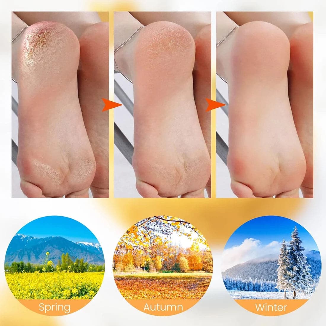 Feuchtigkeitsspendende Fußmaske Peeling-Silikonsocken Strandschutzsocken