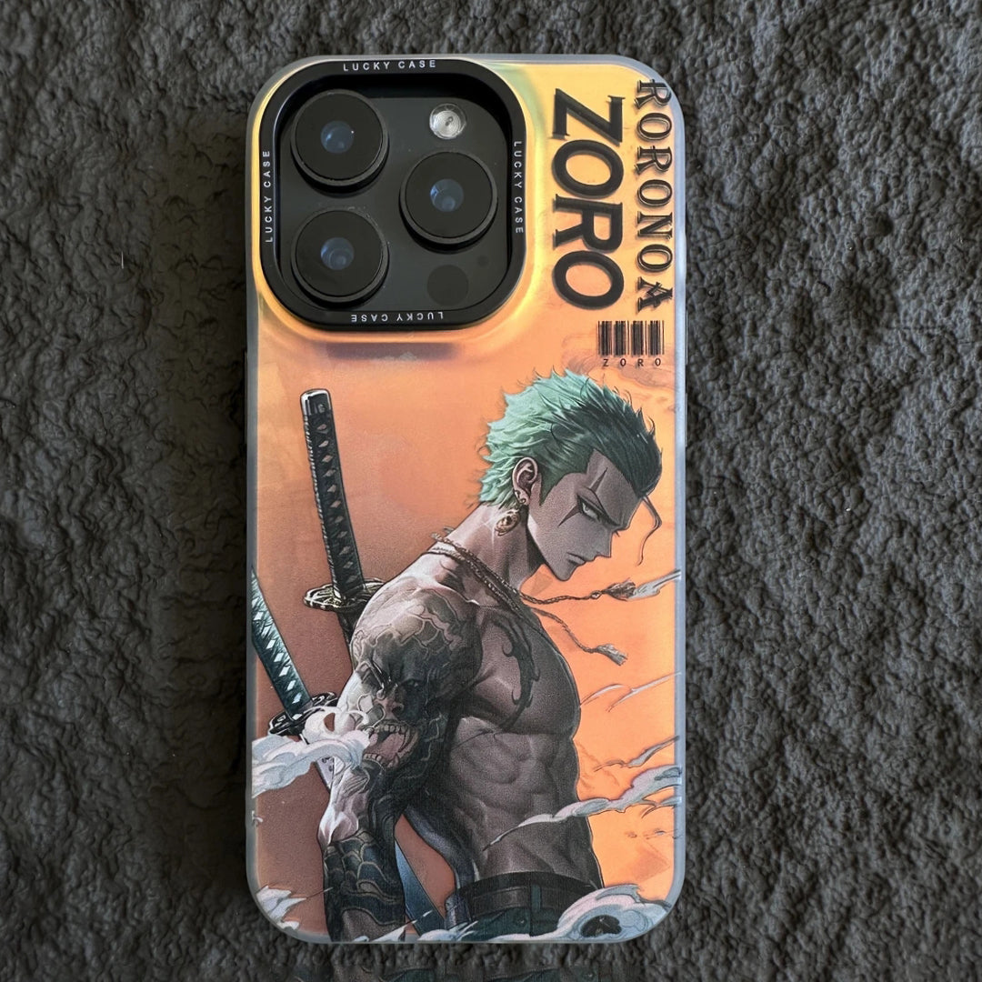 Zoro iPhone silicone crash-resistant phone case