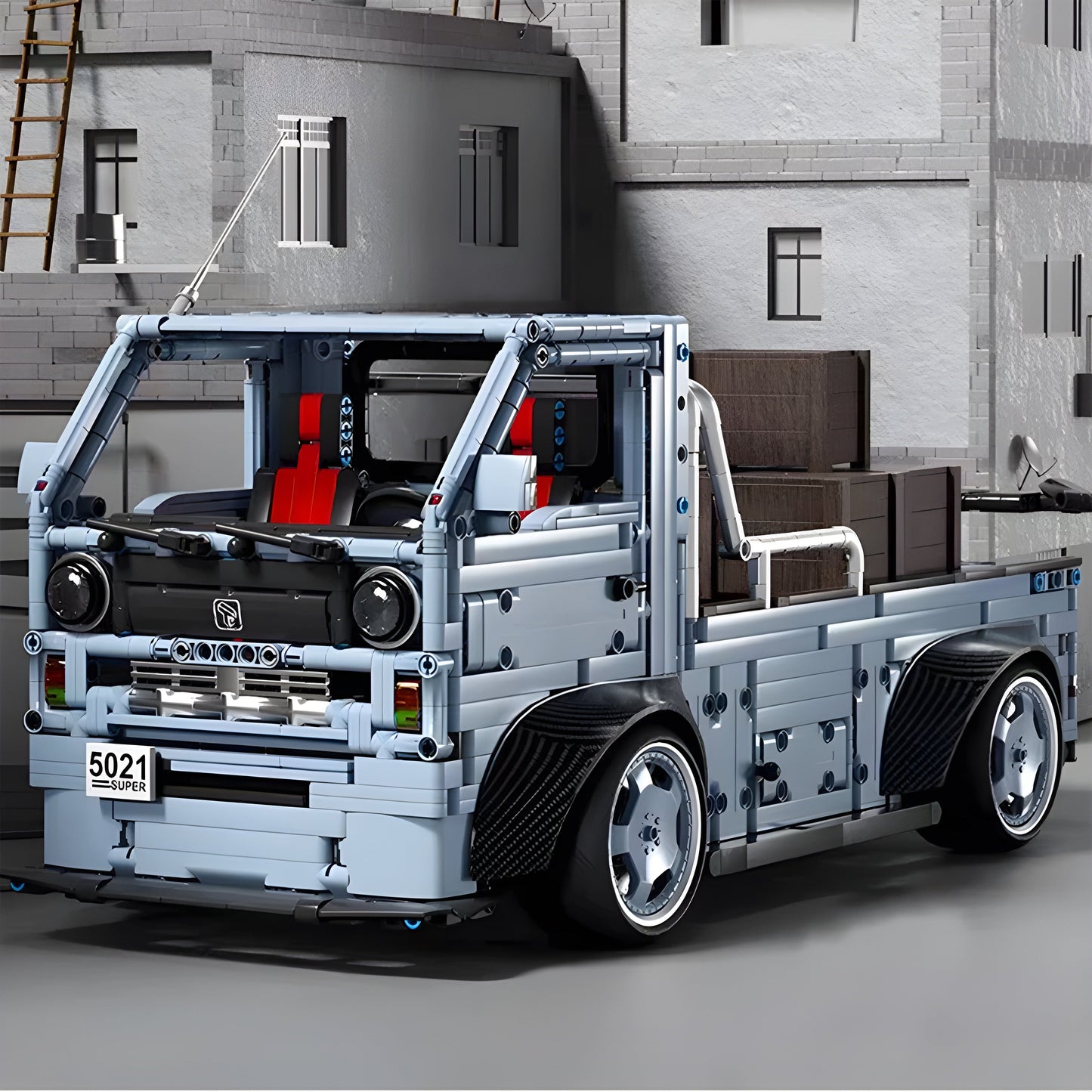 Breitbau-japanischer 2JZ-LKW | 2492 Teile