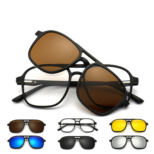 6-in-1-polarisierte Sonnenbrille