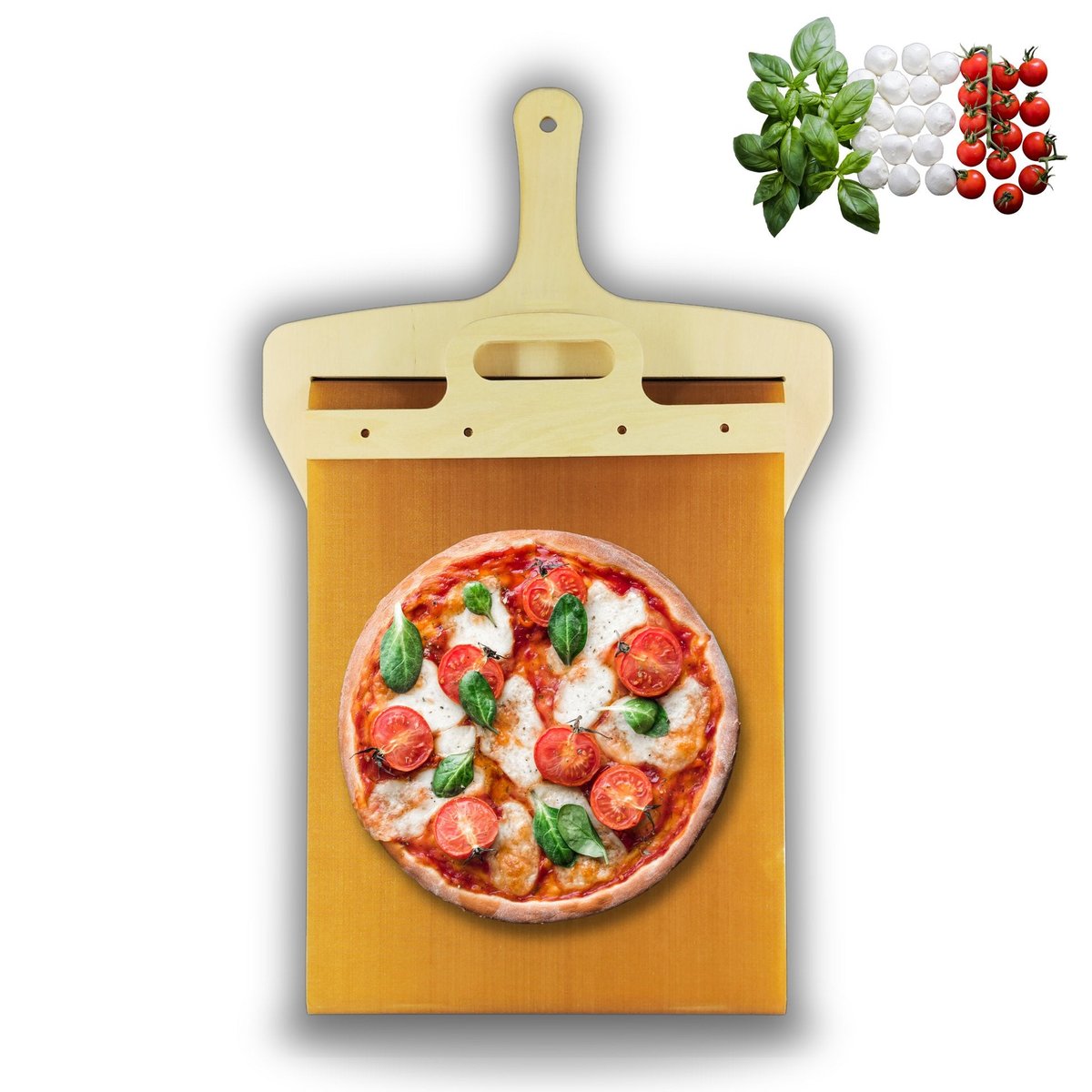 Pala de pizza deslizante 