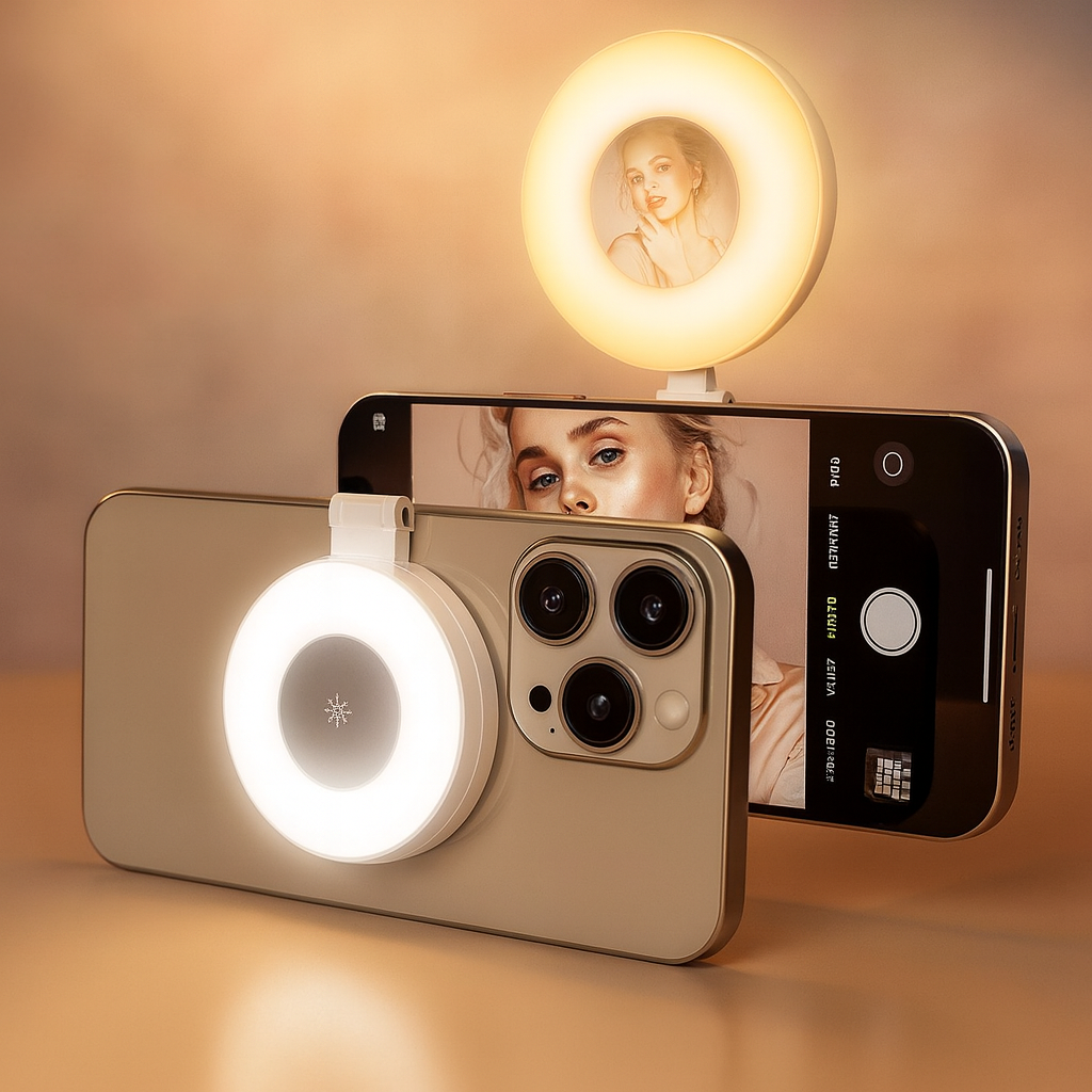 Magnetisches kabelloses LED-Ringlicht