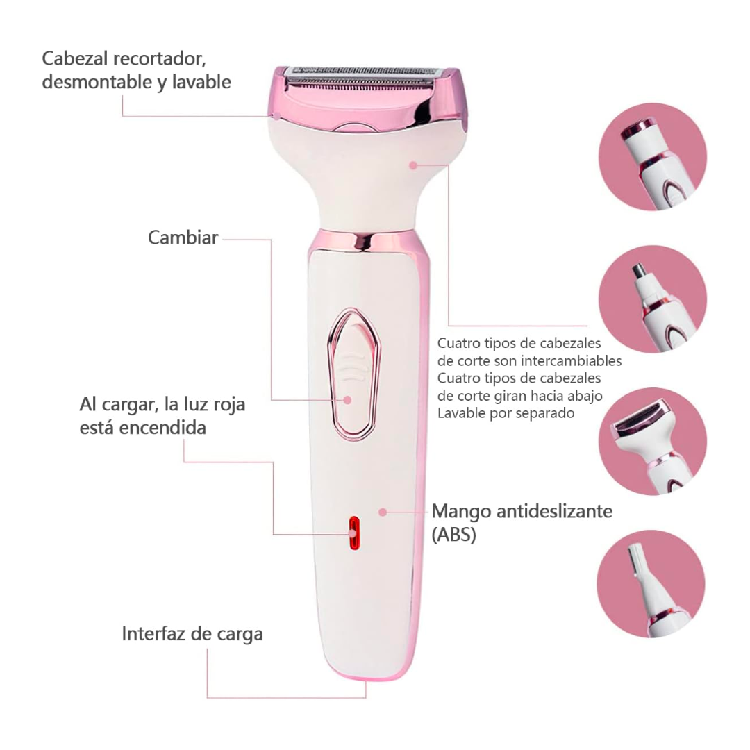 Surker ® ​​- Depiladora 4 en 1