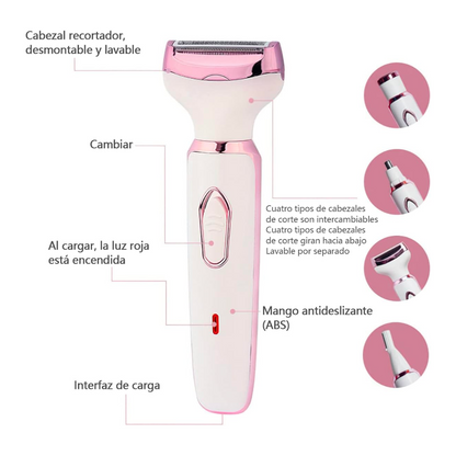 Surker ® ​​- Depiladora 4 en 1