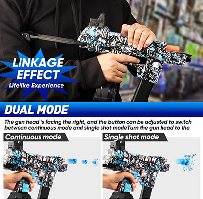 Flux Raider Mp17 Gel Blaster with Drum