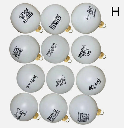 Offensive Ornament Set