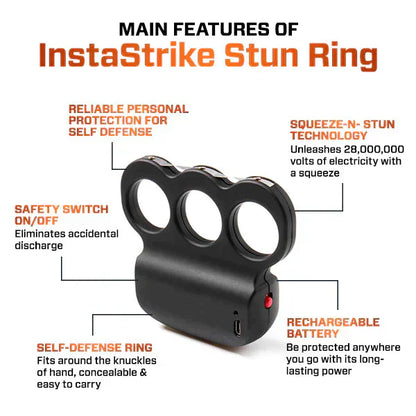 Anillo aturdidor de nudillos InstaStrike Extreme de 28 000 000