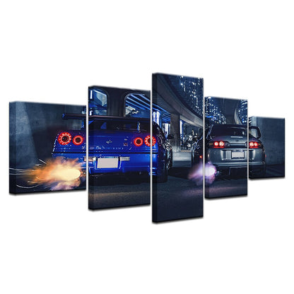R34 und Supra Poster