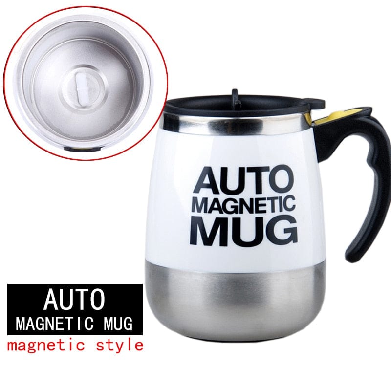 Taza con agitación automática