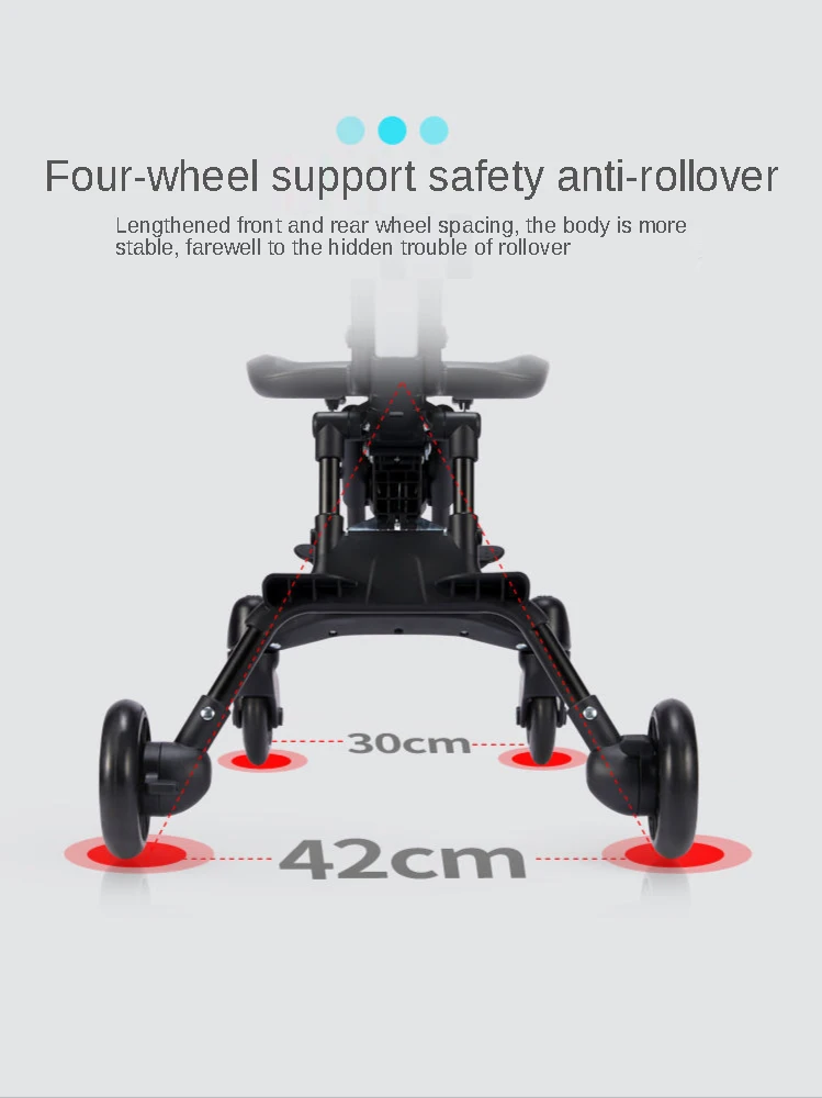 Ultraleichter Kinderwagen, reisefreundlich