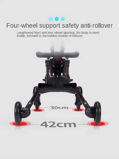 Ultraleichter Kinderwagen, reisefreundlich