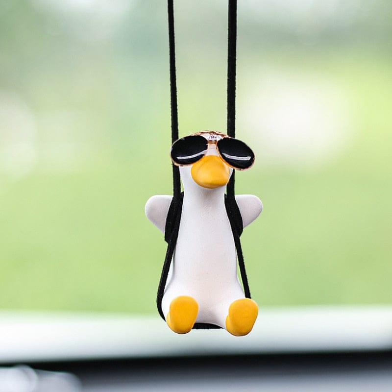 Pato de coche oscilante