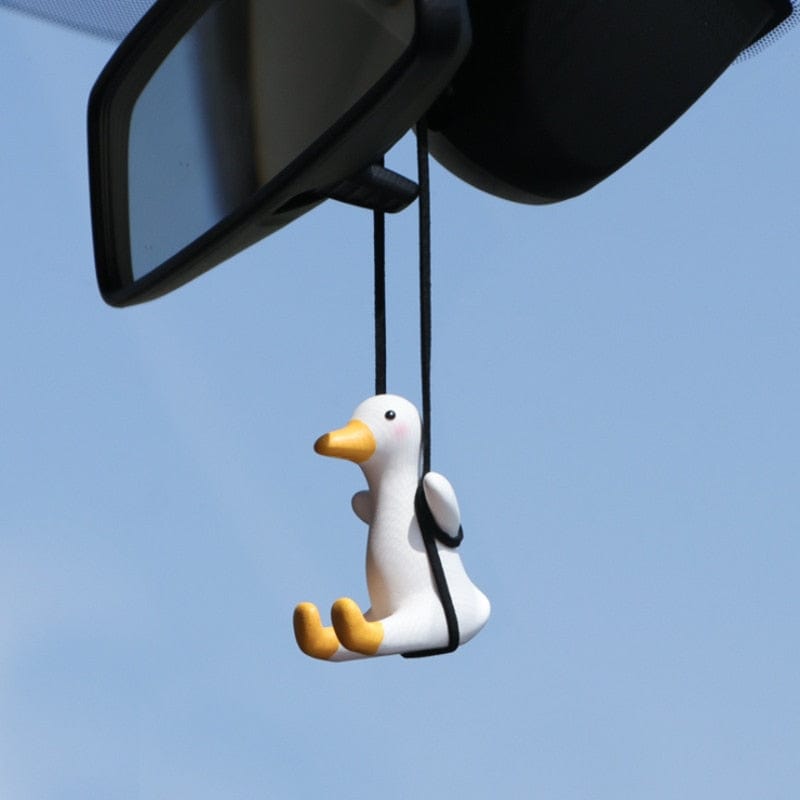 Pato de coche oscilante
