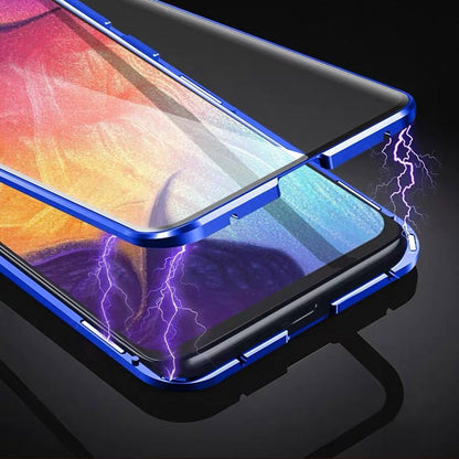 Funda metálica magnética de doble cara para Samsung Galaxy S22 S21 UItra S10 Plus para Note10 20 A12