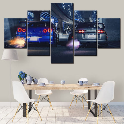 R34 und Supra Poster