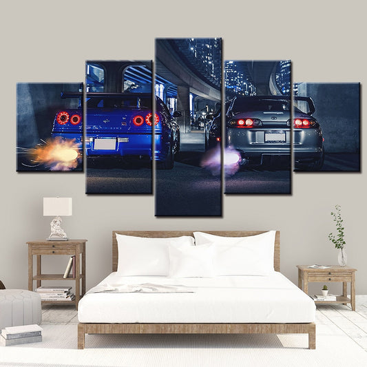 R34 und Supra Poster