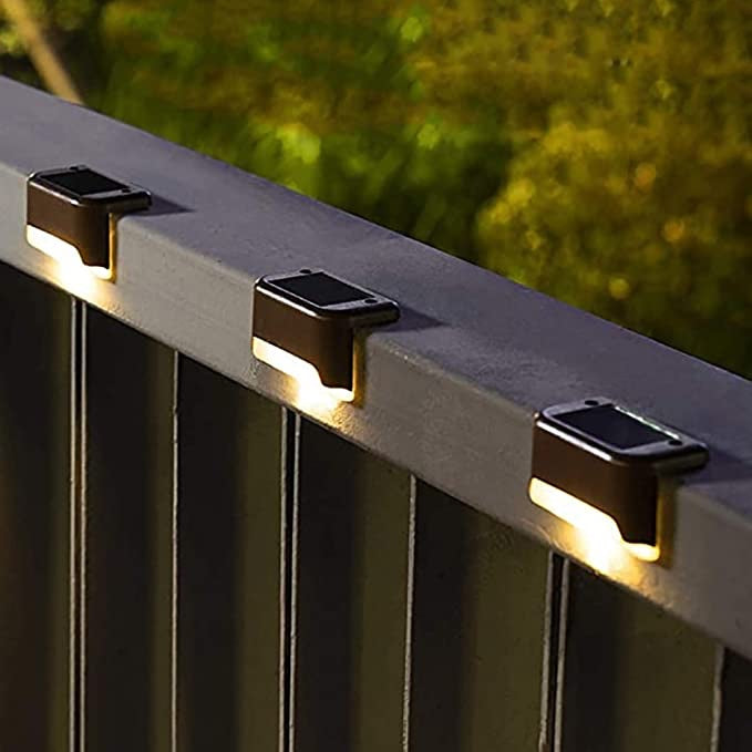 Luces LED solares para terrazas de exterior