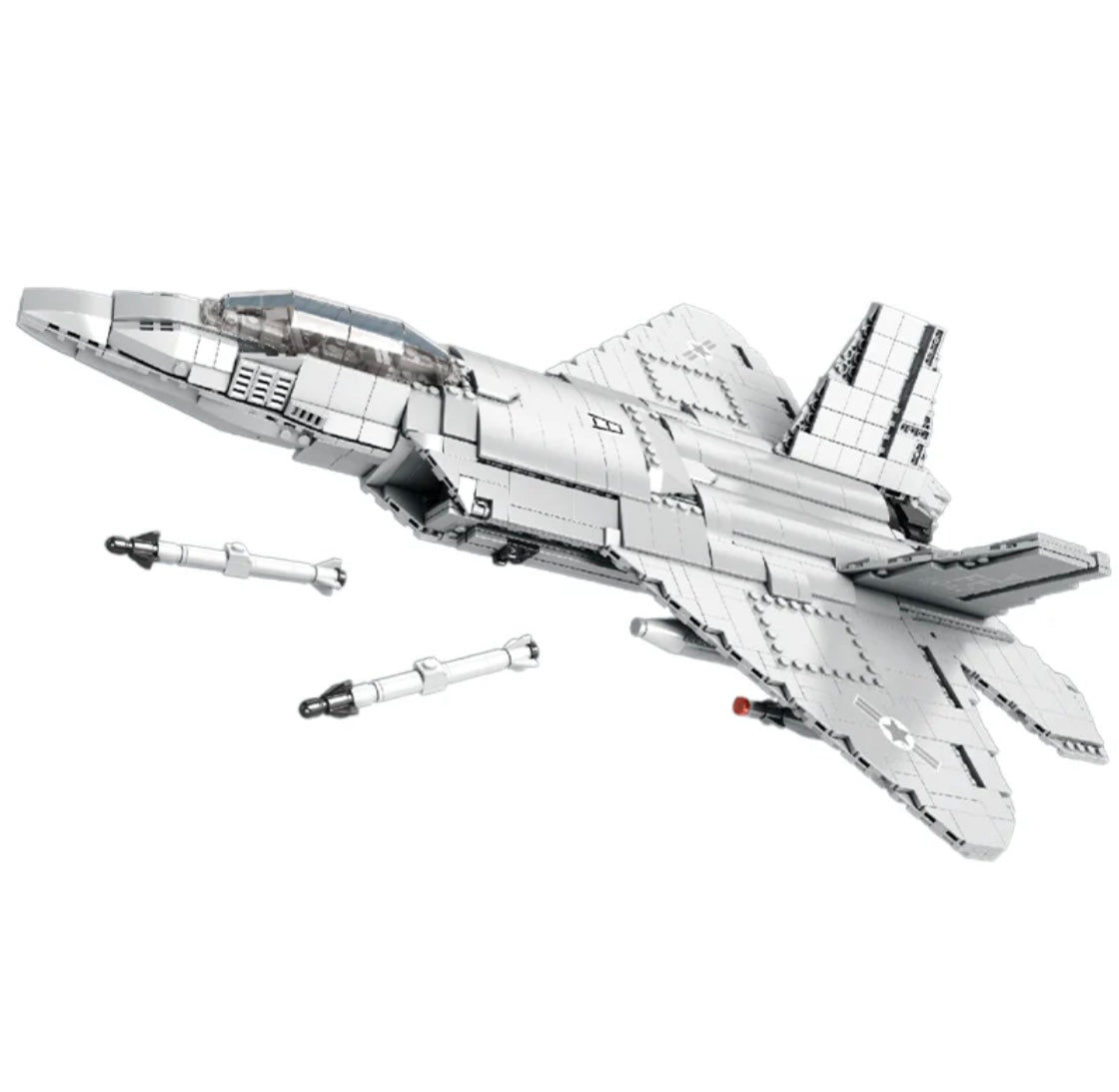 BRICKOPS LOCKHEAD MARTIN F-22 RAPTOR (2,000 Pieces)