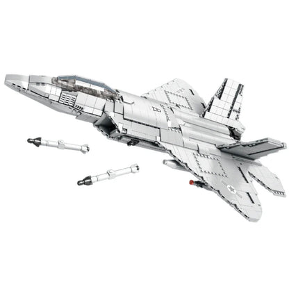 BRICKOPS LOCKHEAD MARTIN F-22 RAPTOR (2,000 Pieces)