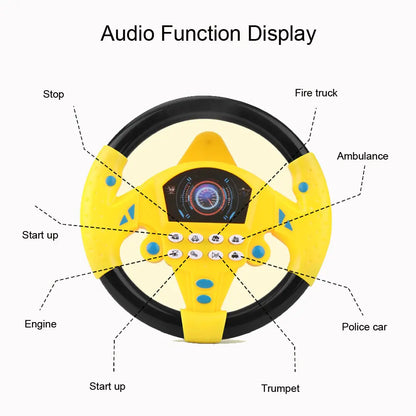 Simulation Copilot Lenkrad Spielzeug
