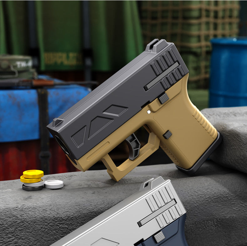 Mini Glock Disc Launcher Toy Gun